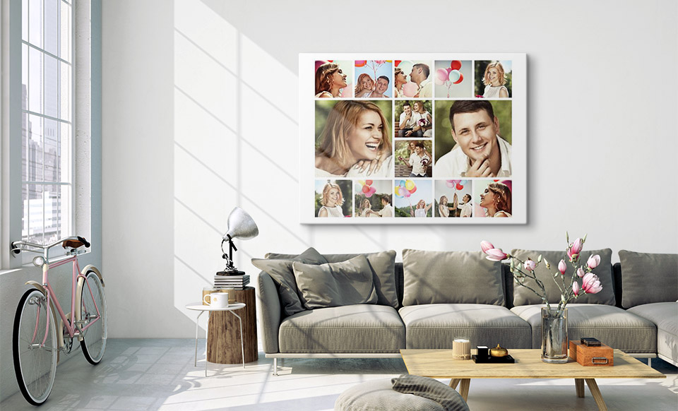 Photo Collage On Canvas 250 Free Templates