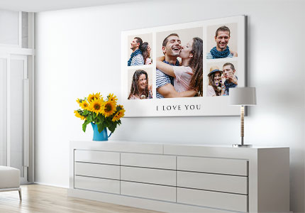 collage canvas love apartment