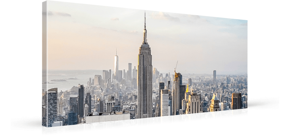 panoramic canvas print mirrored